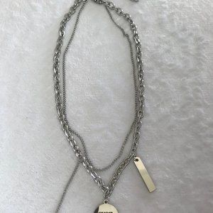 silver necklaces